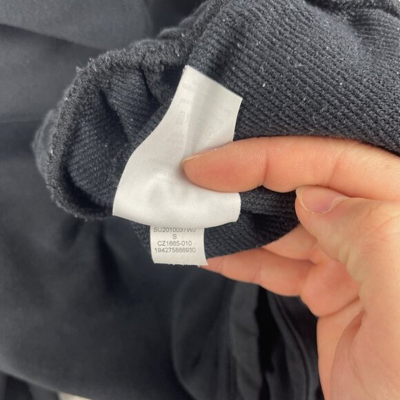 Nike Air Jordan Sweatpants Men S Black Graphic Jumpman Jogger CZ1665-010 - Picture 16 of 16